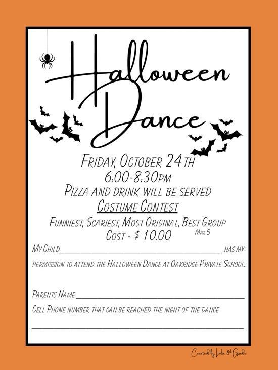 middle school halloween dance