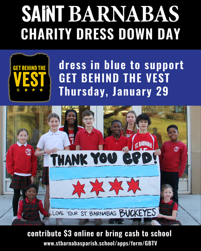 Charity Dress Down - Jan 29 Featured Photo