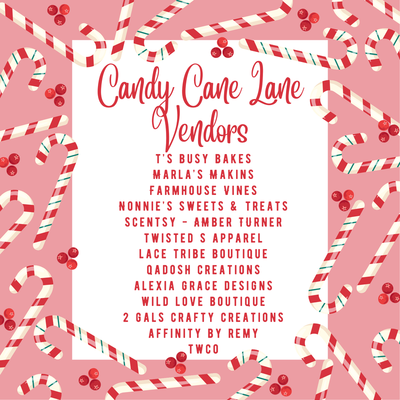 candy cane lane vendor list