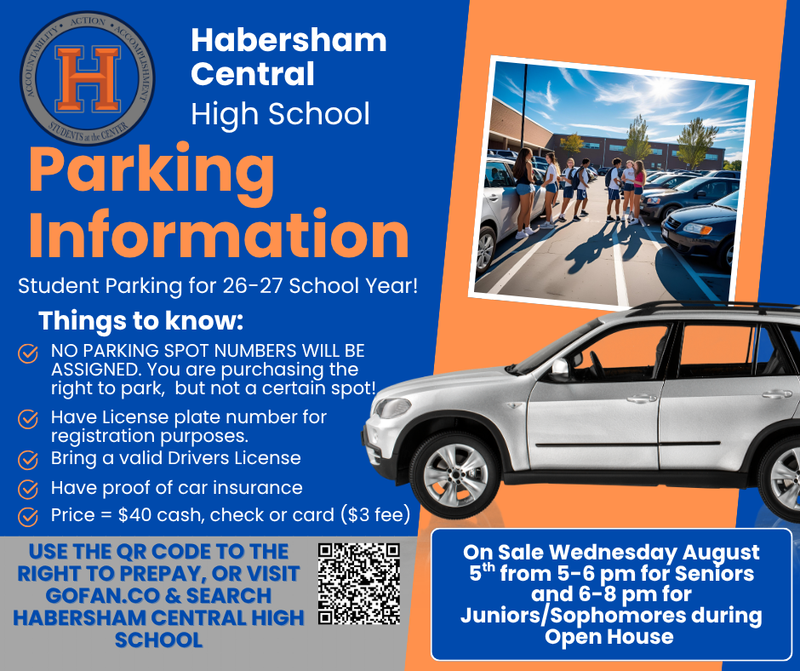 HCHS Parking Passes