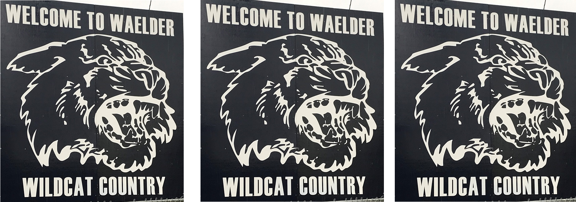 New Welcome to Waelder Sign