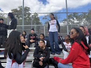 a quick photo of ms zapata and other students