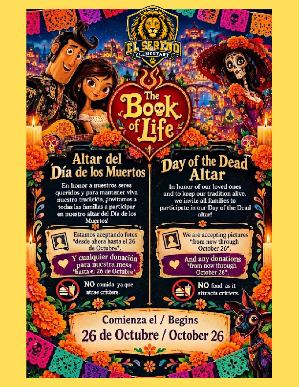 Dia de los Muertos Ofrenda/ Day of the Dead