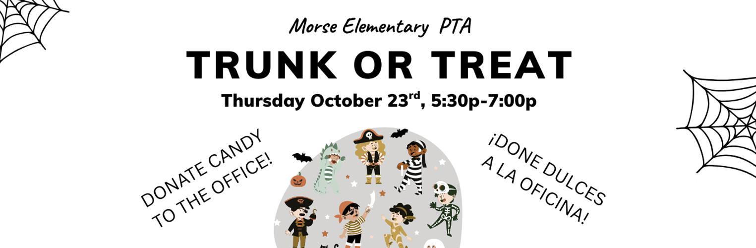 Trunk or Treat on October 23, 2025