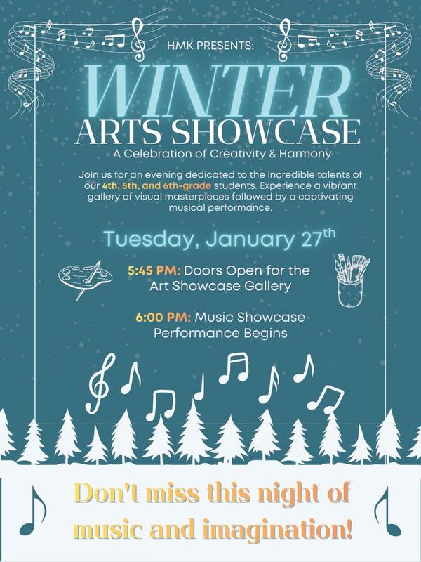 HMK Winter Arts Showcase Featured Photo
