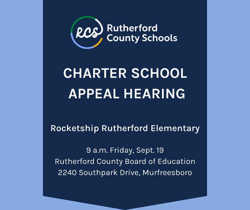 Rocketship Rutherford is appealing its applciation to operate under Rutherford County Schools.