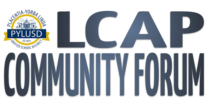 LCAP Community Forum.