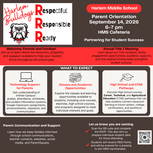 HMS parent orientation information 9/14/26 6-7pm