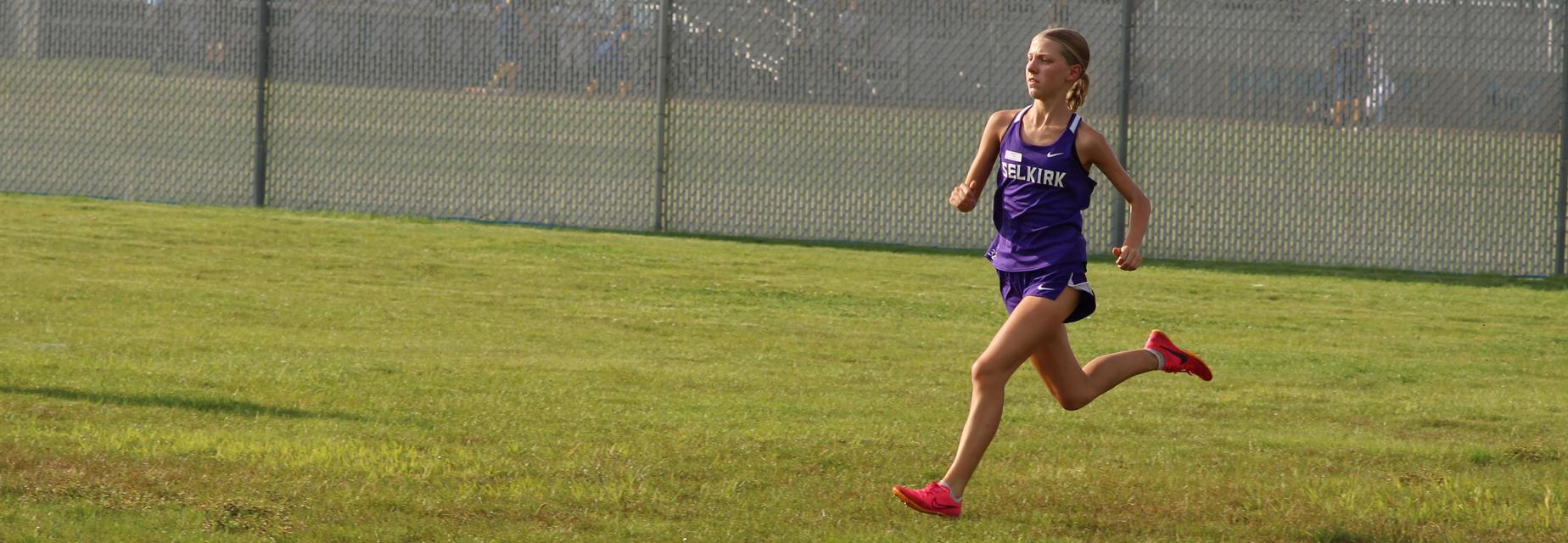 Runner in the lead