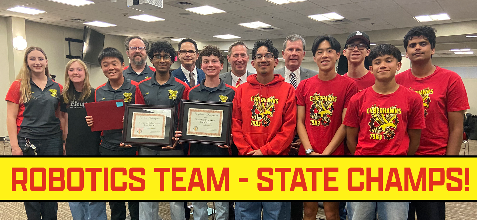 Robotics Team - State Champions