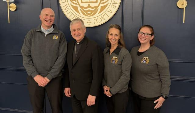 Carmel Catholic at the second annual DELTA Summit on AI