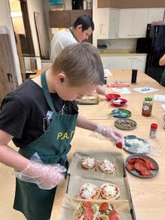 Cooking up something delicious