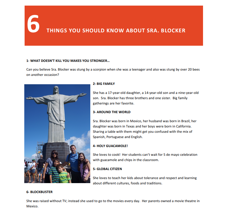 Blocker 6 Things