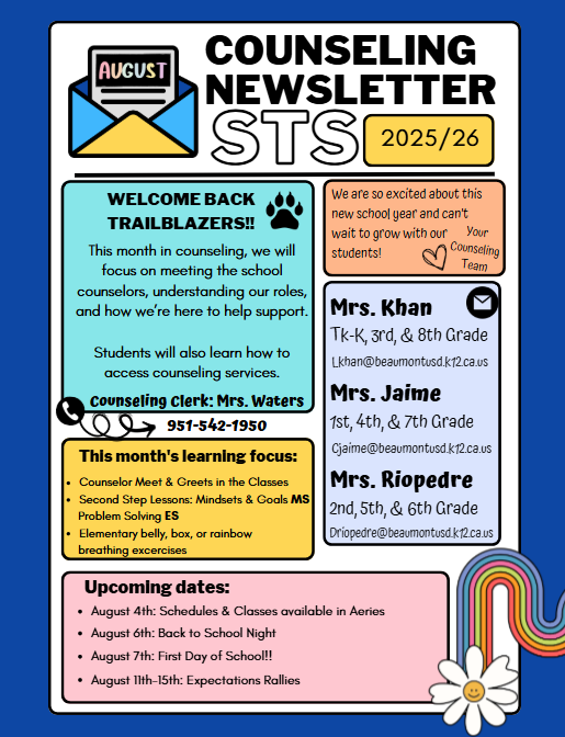 counseling newsletter