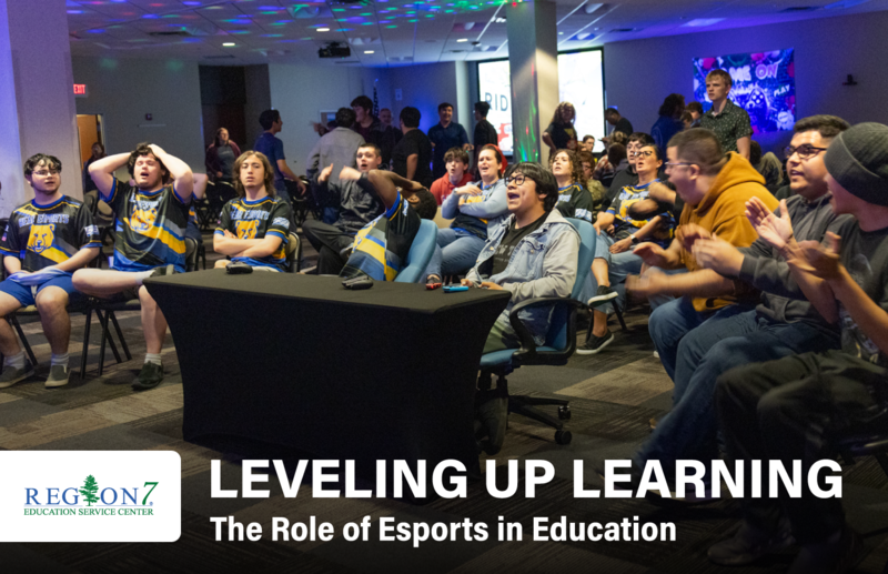 students at esports tournament