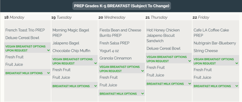 Breakfast for the Week! ¡Desayuno para la semana!