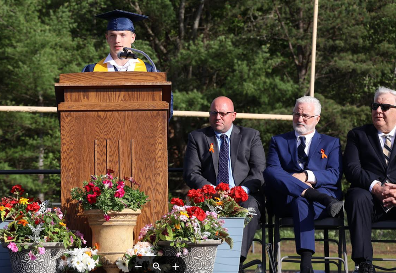 FCTS Class of 2026 Valedictorian, Maxon Brunette.