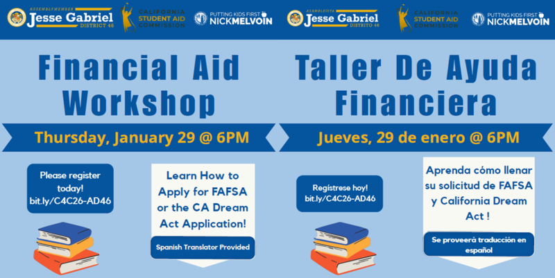 Workshops in both English y español.