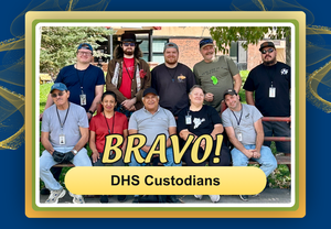 Bravo Award winners: Durango High School Custodial team