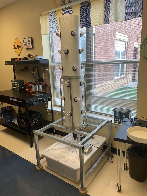 Aeroponics at Sacred Heart Featured Photo