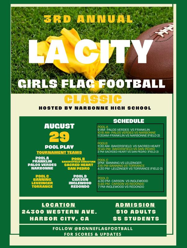 LA City Girls football flag football
