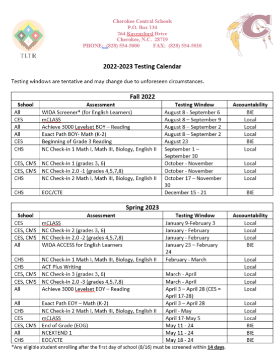 Cherokee Central School