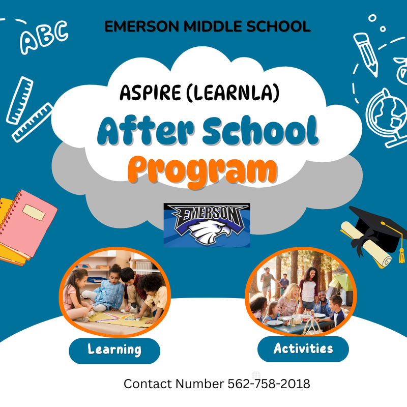 ASPIRE After School Program/ASPIRE Programa extraescolar
