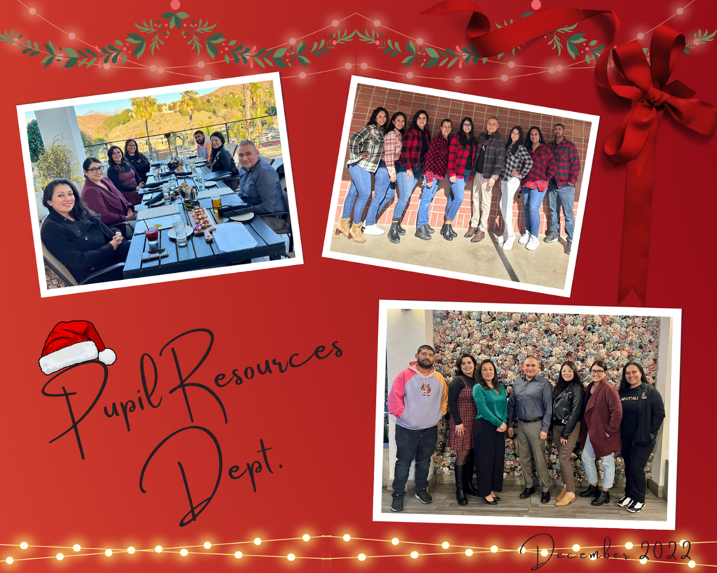 Holiday Dept. Dinner