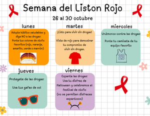 Semana de liston rojo