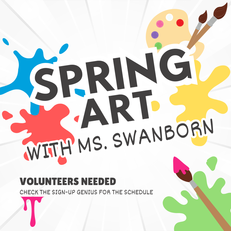 Art Volunteers Needed - Last Week of School Featured Photo