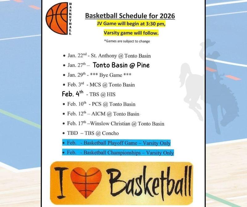 2025/26 Basketball Schedule