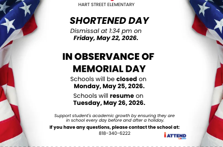 Memorial Day Shorten Day Eng -Hart