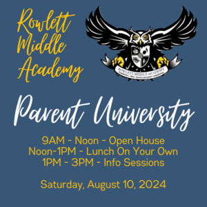 Rowlett Middle Academy Parent University.png