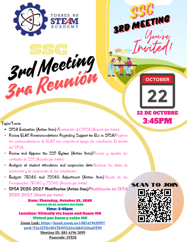 SSC 3rd Meeting
