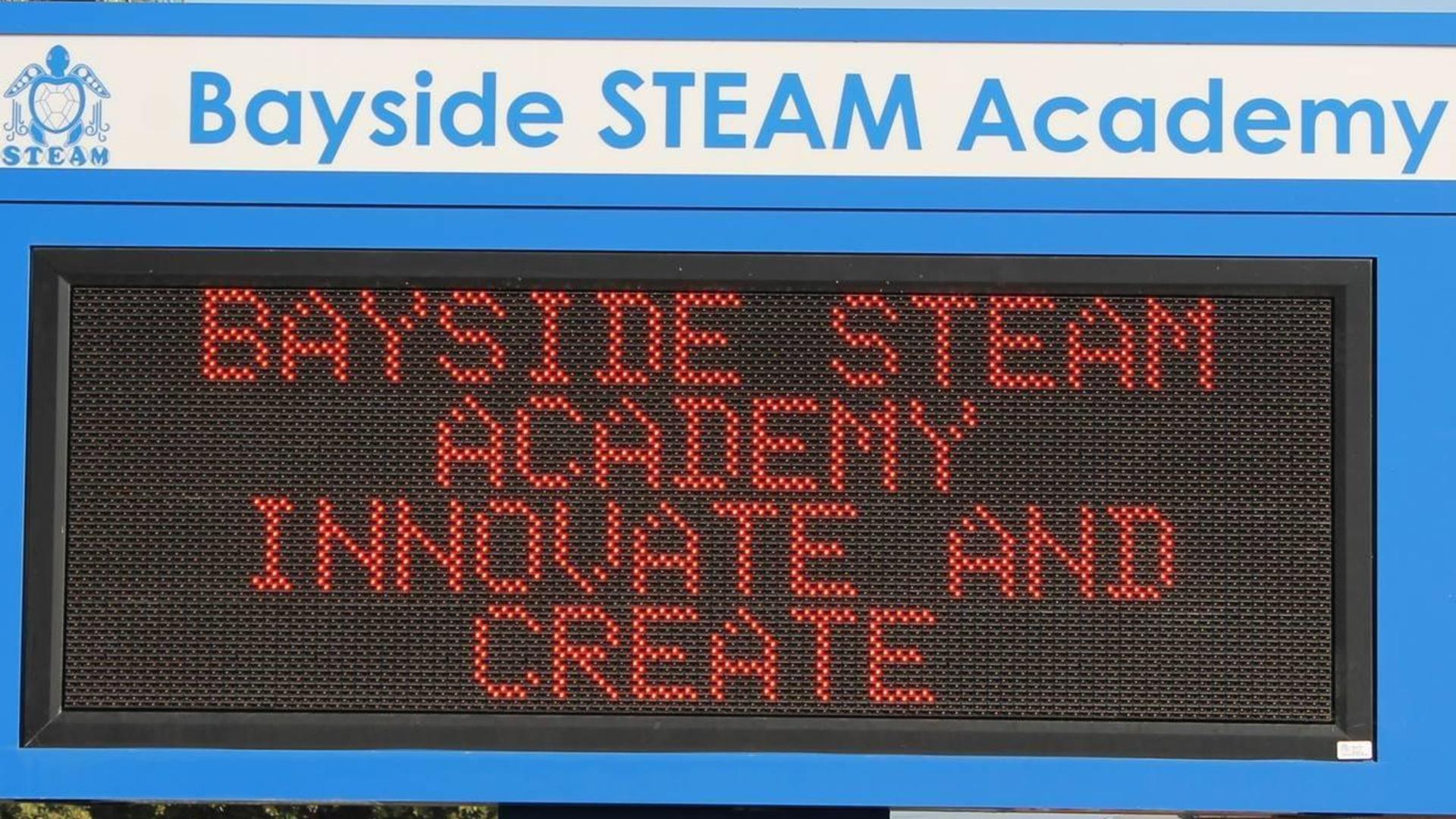 Bayside sign
