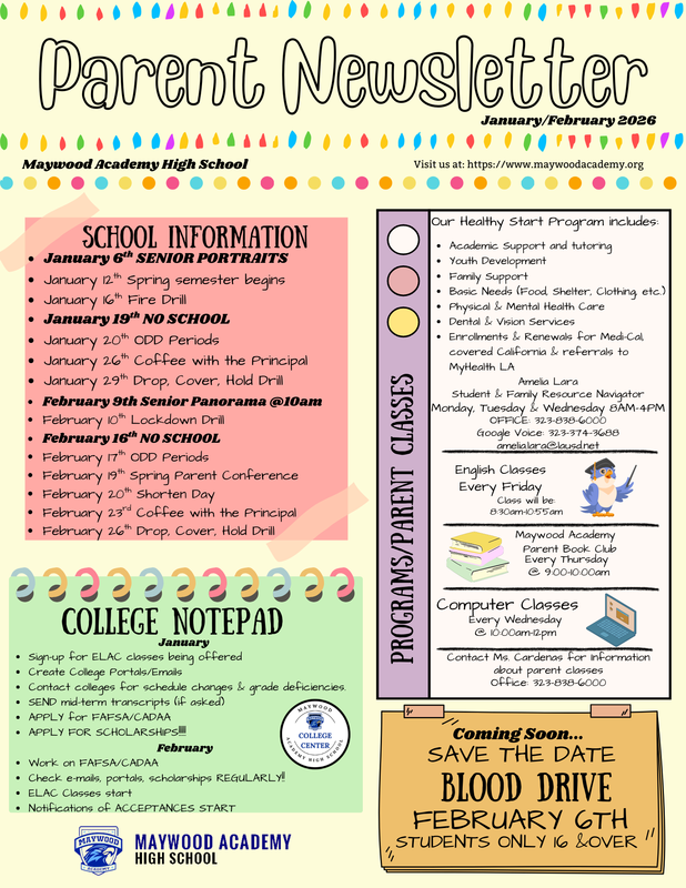 Parent Newsletter