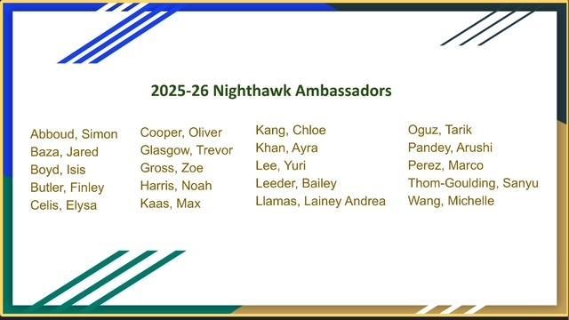 2026 Ambassadors
