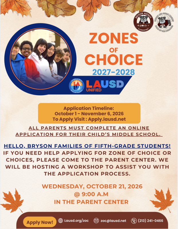 ZOC & Schools of Choice Meeting Flyer Eng