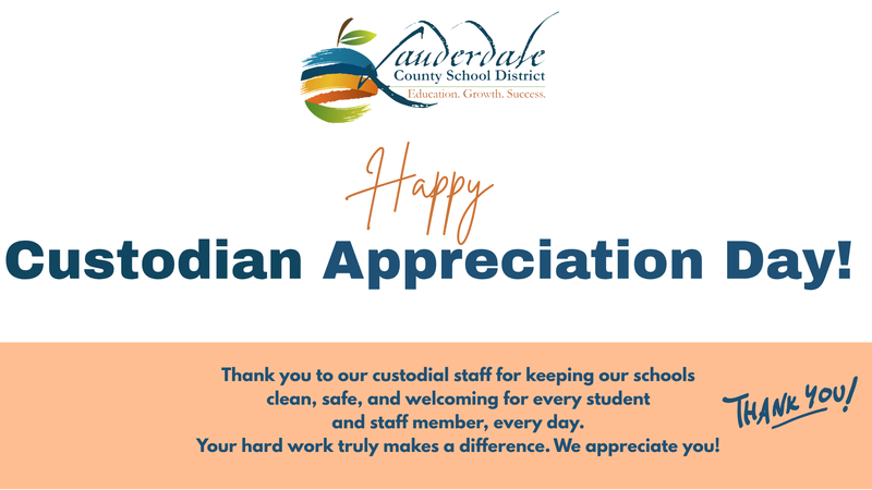 Custodian Appreciation Day Graphic