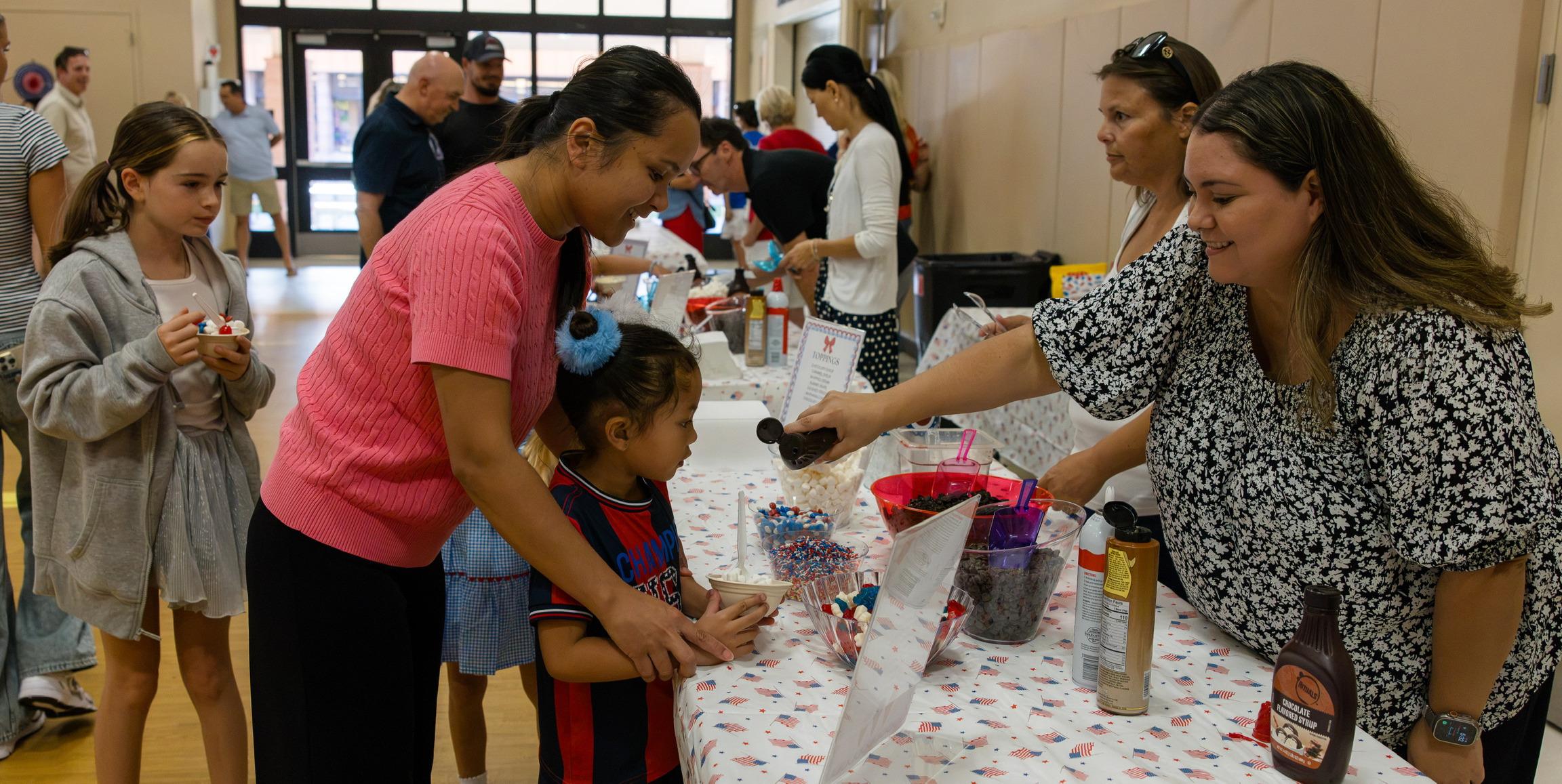 Ice Cream Social Parent Volunteer