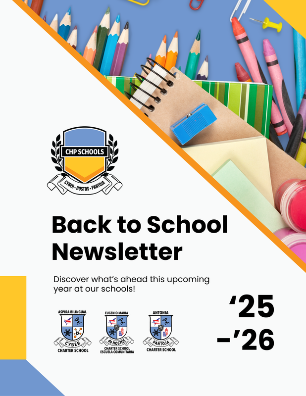 '25-'26 CHP Schools Back to School Newsletter!