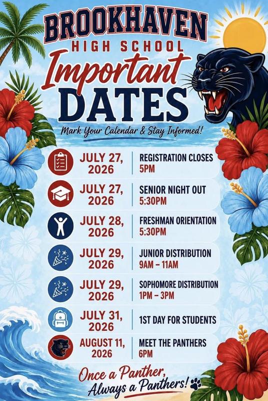Important Dates