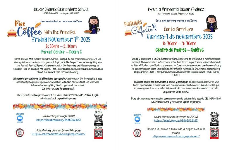 coffee with Principal clip art