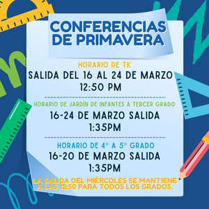 (Spanish) Spring  Conferences….png