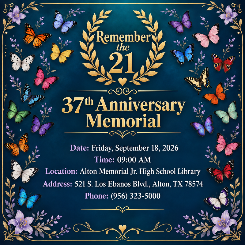 Remember the 21 - 37th Memorial Anniversary