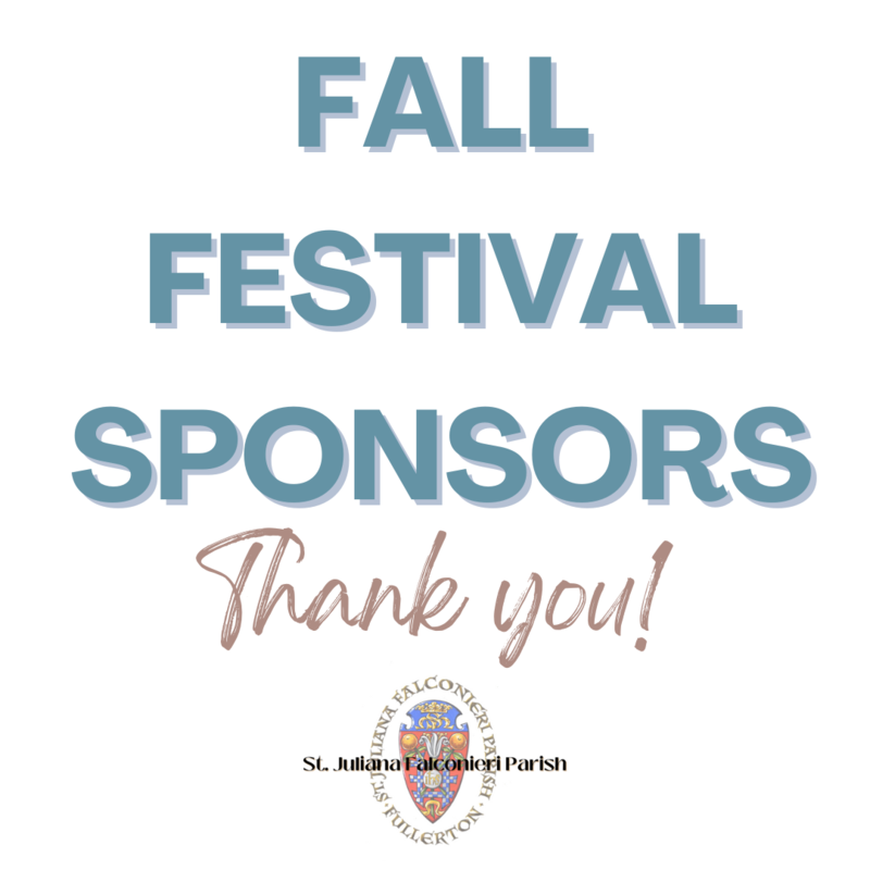 Fall Festival Sponsors Featured Photo