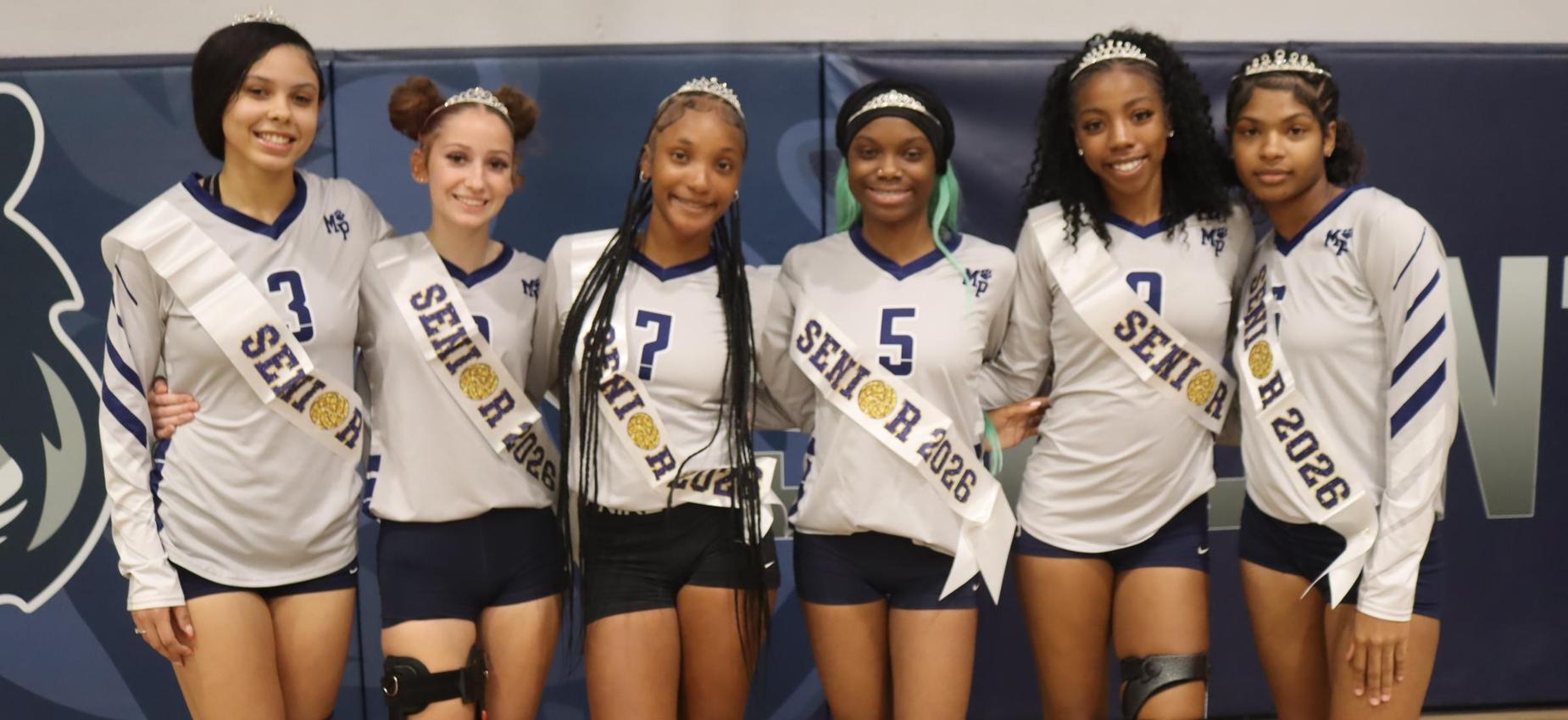 senior volleyball players