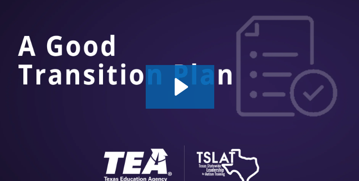 A Good Transition Plan