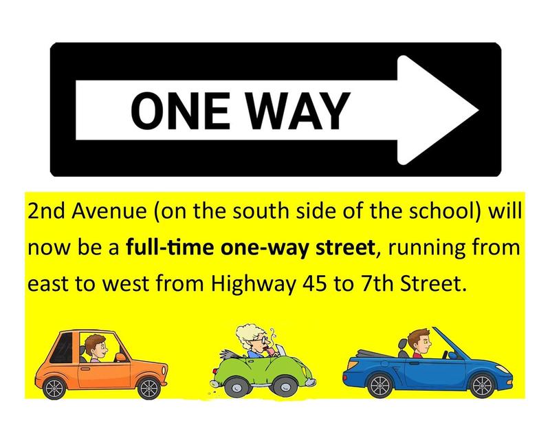 New One-way Traffic Information