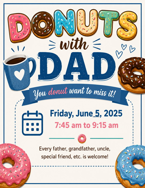 2026 Donuts with dad